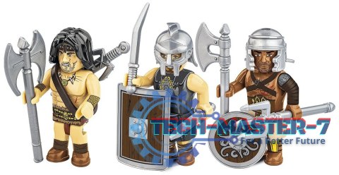 Klocki Imperium Romanum - Gladiatorzy 3 figurki Klocki Imperium Romanum - Gladiatorzy 3 figurki