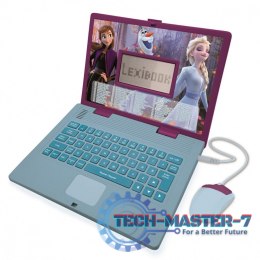 Laptop edukacyjny Disney Frozen dwujęzyczny PL/ ENG 124 aktywności