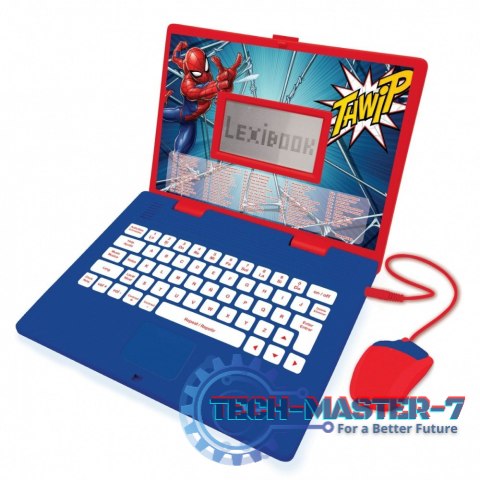 Laptop edukacyjny Spider-Man Trzyjęzyczny UA/ENG/PL 186 aktywności