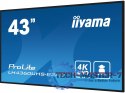 Monitor 43 LH4360UHS-B2A 24/7, 500cd, 4K, VA, Wifi, 6.5ms, 3xHDMI, 2xUSBR, J45, RS-232C
