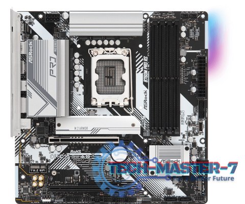 Płyta główna B760M Pro RS s1700 4DDR5 DP/HDMI mATX Płyta główna B760M Pro RS s1700 4DDR5 DP/HDMI mATX