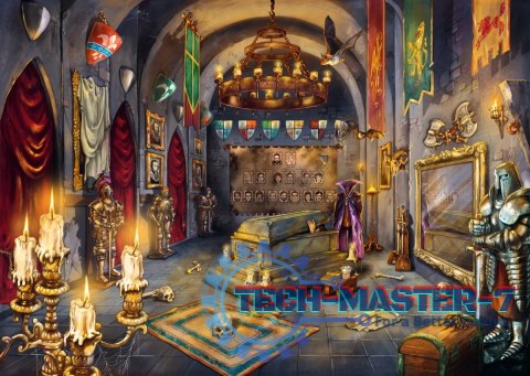 Puzzle 1000 elementów Zamek wampirów Puzzle 1000 elementów Zamek wampirów