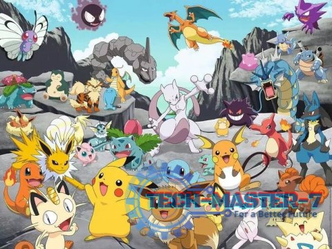 Puzzle 1500 elementów Pokemon Classic Puzzle 1500 elementów Pokemon Classic