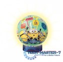Puzzle 3D Świecąca Kula Minionki