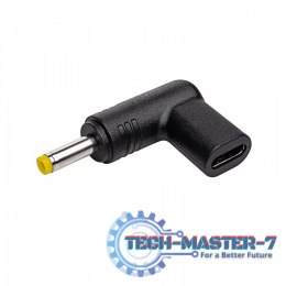 Adapter AK-ND-C04 4.0 X 1.7MM Wtyczka do zasilacza uniwersalnego USB-C / 4.0 X 1.7MM