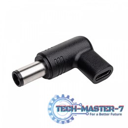 Adapter AK-ND-C08 DELL PIN Wtyczka do zasilacza uniwersalnego USB-C / 7.4 X 5.0 MM + pin DELL