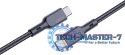 CB-KCC101 kevlarowy kabel USB C - USB C | 1m | 5A | 100W PD | 20V