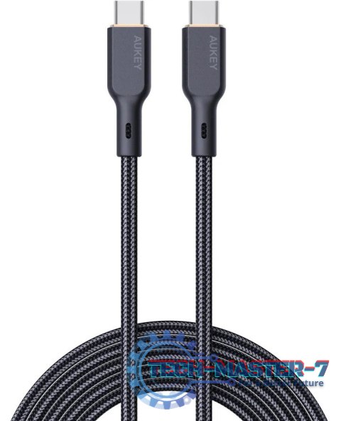 CB-KCC101 kevlarowy kabel USB C - USB C | 1m | 5A | 100W PD | 20V CB-KCC101 kevlarowy kabel USB C - USB C | 1m | 5A | 100W PD | 20V