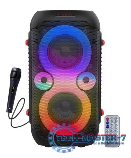 Głośnik BT FM LED RGB RYTHM