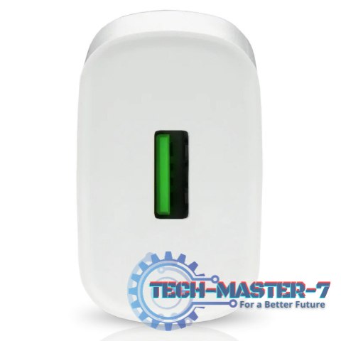 Ładowarka sieciowa 1X USB 18W QC3.0 Biała Ładowarka sieciowa 1X USB 18W QC3.0 Biała