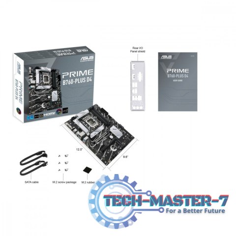 Płyta główna PRIME B760-PLUS D4 s1700 4DDR4 ATX Płyta główna PRIME B760-PLUS D4 s1700 4DDR4 ATX