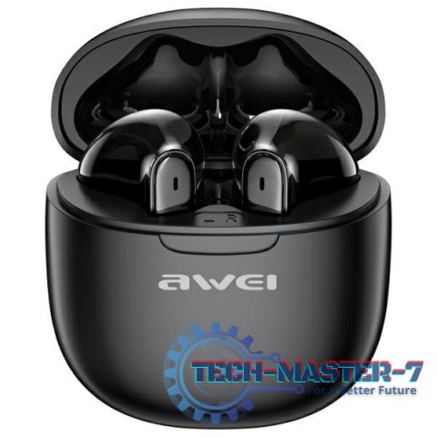 Słuchawki Bluetooth 5.3 T68 TWS ENC Czarne Słuchawki Bluetooth 5.3 T68 TWS ENC Czarne