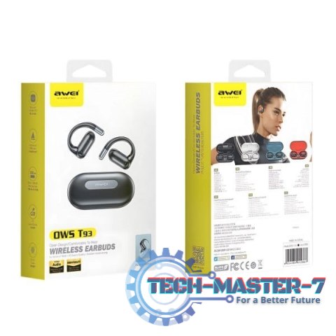 Słuchawki Bluetooth 5.4 T93 OWS Niebieskie Słuchawki Bluetooth 5.4 T93 OWS Niebieskie