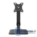 Uchwyt do monitora dotykowego MC-989 max 8kg VESA 75x75/100x100, 17-32 cale wolnostojący z podstawą