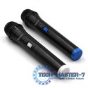 Zestaw mikrofonów do KARAOKE VocalDuo 2,4G 30 metrów zasięgu