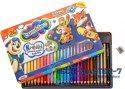 Kredki ołówkowe w metalowym etui Bambino 24 kolory