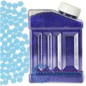 Kulki żelowe wodne hydrożelowe do pistoletu kwiatów niebieskie 250g 50 000szt. 7-8mm