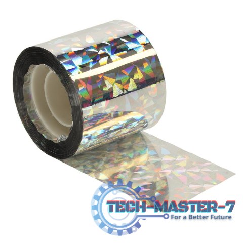 Odstraszacz ptaków taśma odblaskowa odstraszająca ptaki 4,8cm x 50m 1 sztuka