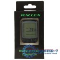 Licznik rowerowy RALLEX wodoodporny przewodowy prędkościomierz podświetlany 25w1 LCD