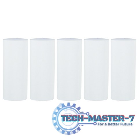 Rolki papier wkład termiczny do mini drukarki 57mm x 4,5m 5 sztuk