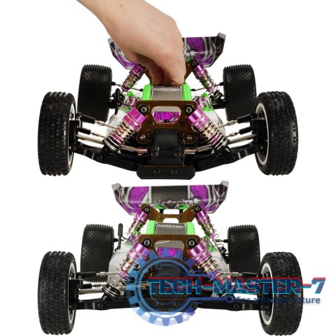 Samochód zdalnie sterowny terenowy wyczynowy WLToys 104002 1:10 4WD 2,4Ghz Samochód zdalnie sterowny terenowy wyczynowy WLToys 104002 1:10 4WD 2,4Ghz