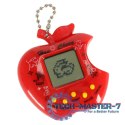 Tamagotchi gra elektroniczna dla dzieci jabłko czerwony