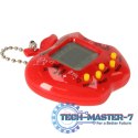 Tamagotchi gra elektroniczna dla dzieci jabłko czerwony