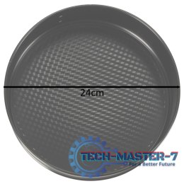 Tortownica forma do pieczenia z odpinanym rantem 24cm czarna