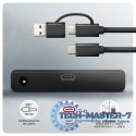 ADSA-FPX Adapter USB-C 10Gbps SATA 6G 2.5"/3.5" SSD/HDD FASTPORT X, w tym zasilacz, 60cm USB-C/USB-A kabel