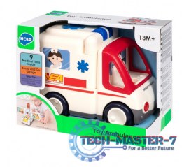 Ambulans z muzyką i światłem