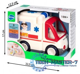 Ambulans z muzyką i światłem