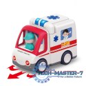 Ambulans z muzyką i światłem