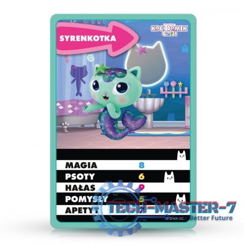 Gra Top Trumps Junior Koci domek Gabi Gra Top Trumps Junior Koci domek Gabi