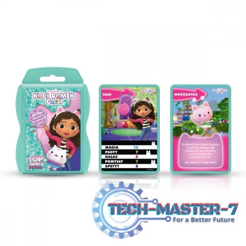 Gra Top Trumps Junior Koci domek Gabi Gra Top Trumps Junior Koci domek Gabi