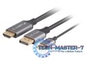 Kabel HDMI(M)-Displayport(M) 1M 4K czarny