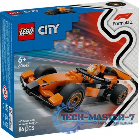 Klocki City 60442 F1 Kierowca i bolid McLaren