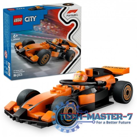 Klocki City 60442 F1 Kierowca i bolid McLaren Klocki City 60442 F1 Kierowca i bolid McLaren