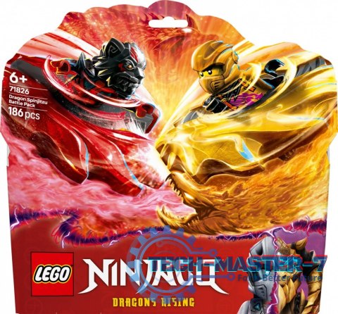 Klocki Ninjago 71826 Smocze Spinjitzu - zestaw bitewny Klocki Ninjago 71826 Smocze Spinjitzu - zestaw bitewny