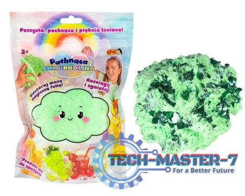 Masa plastyczna Chmurkolina z magiczną folią oranżada cytrynowa Masa plastyczna Chmurkolina z magiczną folią oranżada cytrynowa