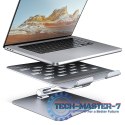 STND-LQ Podstawa do laptopów aluminiowa 10-16" cali, regulowane kąty nachylenia