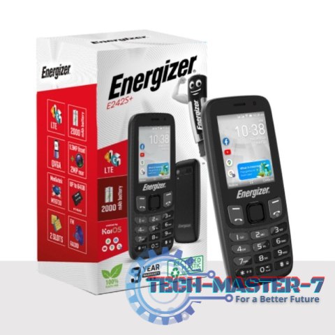 Telefon E242S+ 512MB RAM 4GB 2,4" 4G LTE Dual SIM EU Czarny Telefon E242S+ 512MB RAM 4GB 2,4" 4G LTE Dual SIM EU Czarny