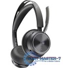 Zestaw słuchawkowy Voyager Focus 2 z certyfikatem Microsoft Teams USB-C-C + przejściówka USB-C/A 9T9J4AA