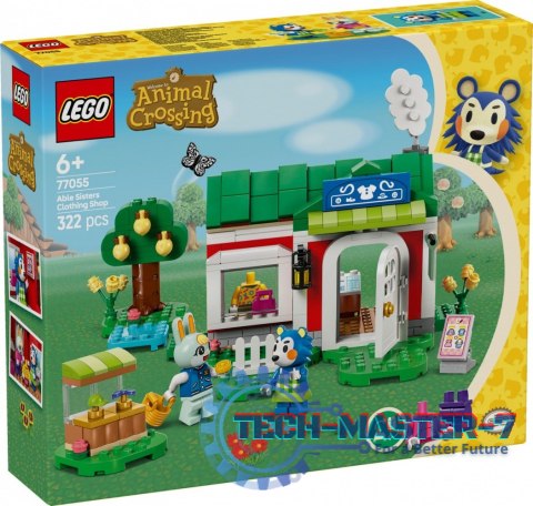 Klocki Animal Crossing 77055 Able Sisters i sklep odzieżowy