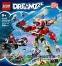 Klocki DREAMZzz 71497 Tygrysi mech Coopera i hot rod Zero