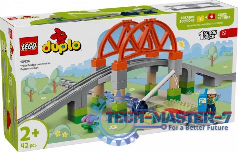 Klocki DUPLO 10426 Most i tory kolejowe - zestaw rozszerzający