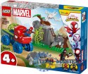 Klocki SPIDEY 11199 Misja ratunkowa zespołu Spidey'ego w dinoterenówce