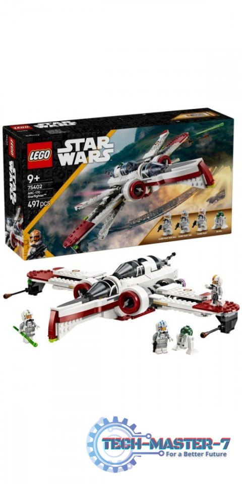 Klocki Star Wars 75402 Myśliwiec ARC-170 Klocki Star Wars 75402 Myśliwiec ARC-170