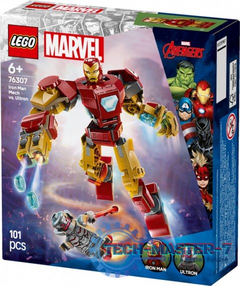 Klocki Super Heroes 76307 Mech Iron Mana kontra Ultron Klocki Super Heroes 76307 Mech Iron Mana kontra Ultron