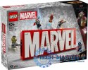 Klocki Super Heroes 76313 Logo MARVEL z minifigurkami