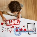 Klocki Super Heroes 76313 Logo MARVEL z minifigurkami